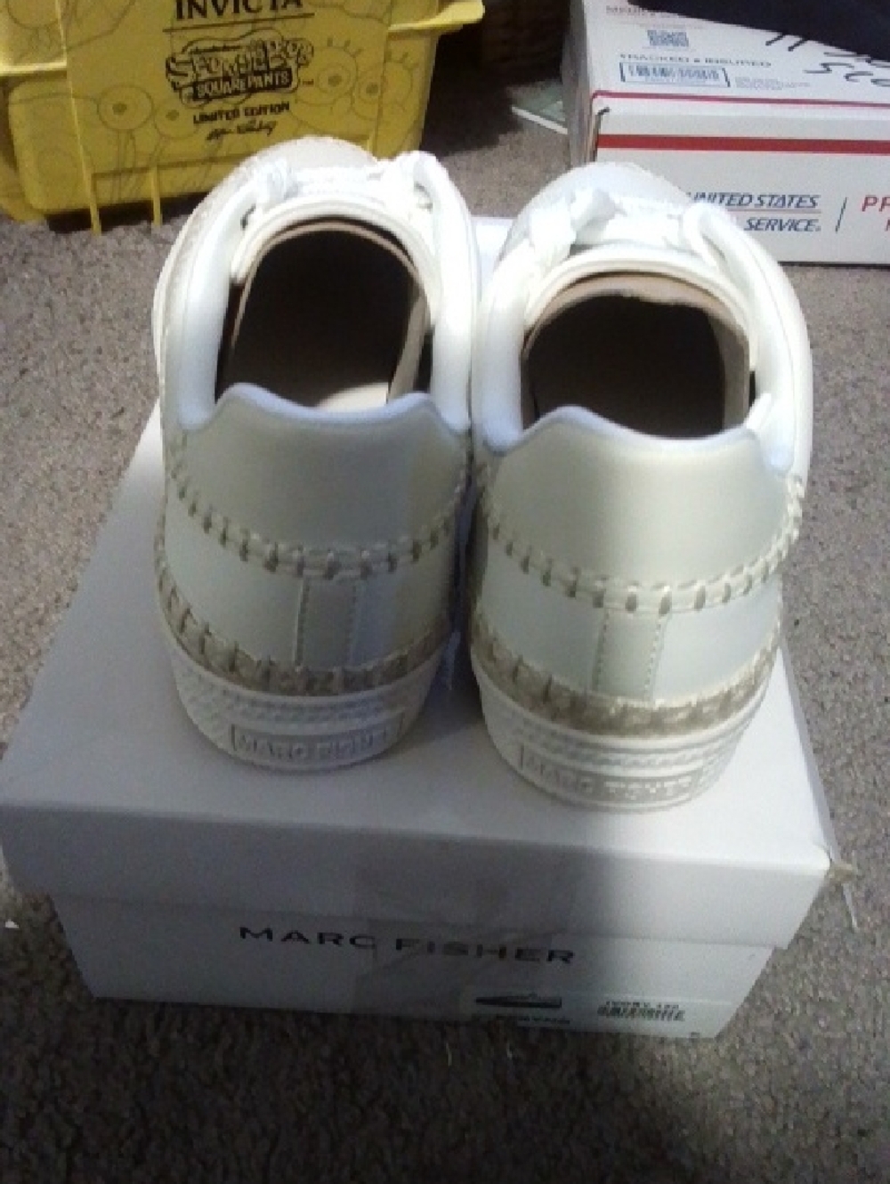 Marc Fisher Ivory Spryng Sneakers - Picture 4 of 5